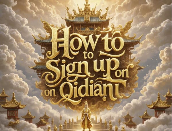 How to register on Qidian and reward your favorite author